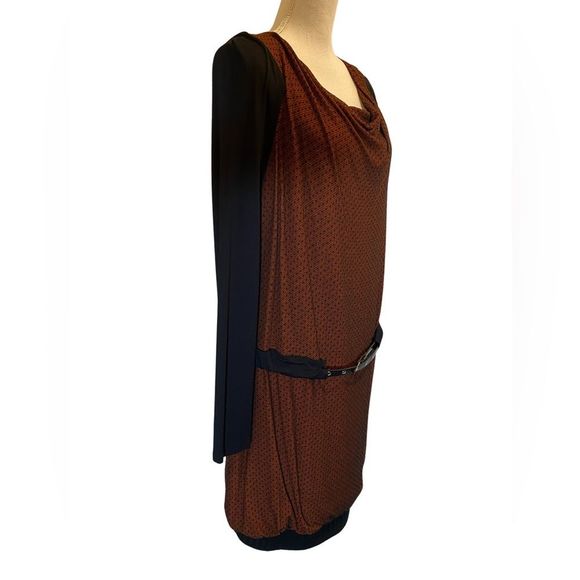 NWT Bai Amour French Lagenlook Dress. Brick Red Color.  Large - Picture 3 of 8